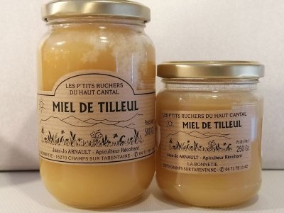 Pot de miel de tilleul